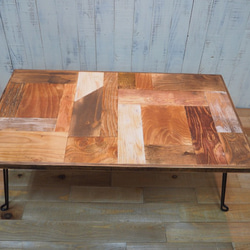 折りたたみ　テーブル　92cm  ローテーブル　リビングテーブル　センターテーブル　受注製作　 2枚目の画像