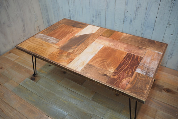 折りたたみ　テーブル　92cm  ローテーブル　リビングテーブル　センターテーブル　受注製作　 3枚目の画像
