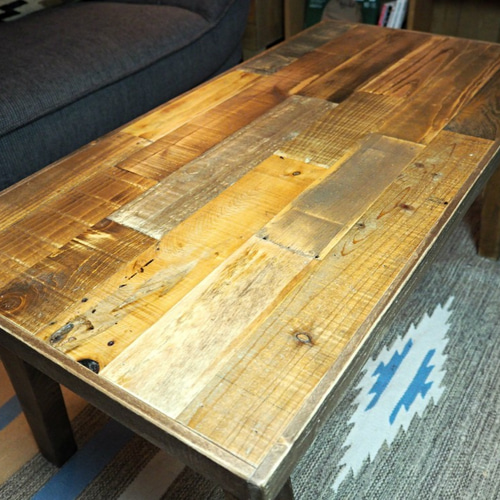 新作new!古材の折りたたみローテーブル （LUFT Folding Table