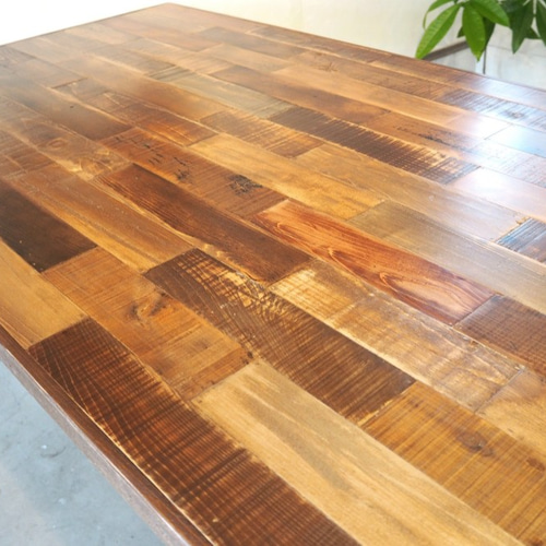 古材テーブル　 アイアン 無垢古材とアイアンのダイニングテーブル 餐桌 MakinoCraft 的作品