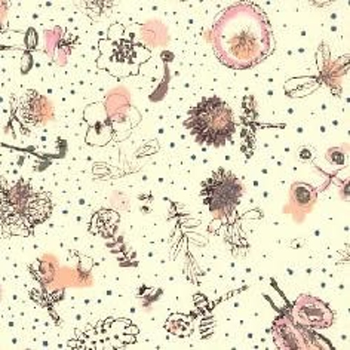 文庫用 ミナペルホネン＆リバティ ブックカバー メモリーズ オブ