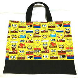 スポンジボブ、レッスンバッグ、上履き袋など、オーダー受付中です。 スポンジボブ、レッスンバッグ、上履き袋など、オーダー受付中です