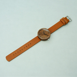 Walnut (size L) × Organic Sweden Leather 3枚目の画像