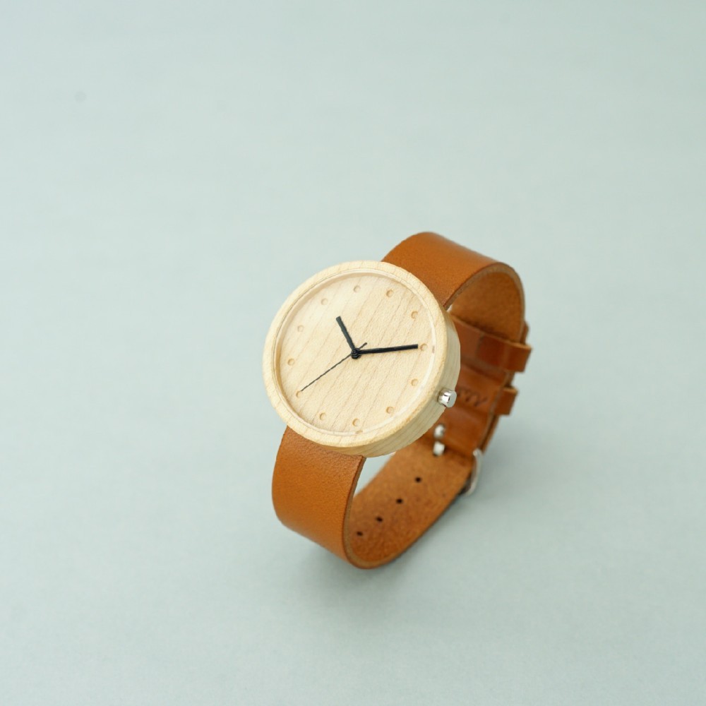 Maple (size L) × Organic Sweden Leather 24,000円