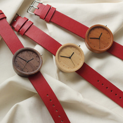 クリスマス限定「Red Leather×Maple / Cherry / Walnut」-38 2枚目の画像