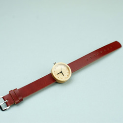 Maple × Red (Organic Swedish Leather) - 28 4枚目の画像