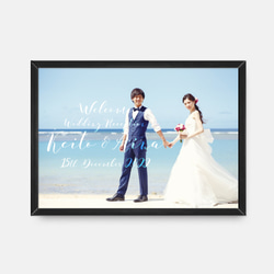 Photoウェルカムボード　TYPE F | 結婚式・ウェディング・受付 4枚目の画像