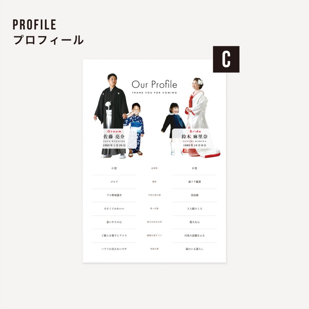 プロフィールC［構成変更オプション］