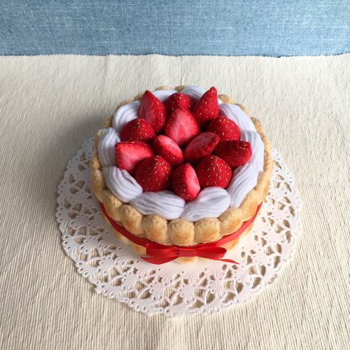 受注制作 シャルロットケーキの小物入れ おもちゃ・人形 sn0w 通販