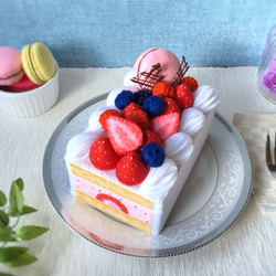 モフサンド いちごケーキ 小物入れ ぬいぐるみ