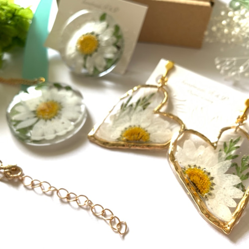 ノースポールパステルピンク♡イヤリング 超