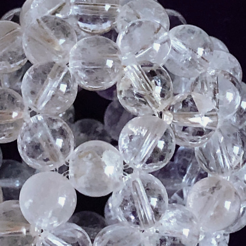 ヒマラヤ カンチェンジュンガ 6.5mm 天然水晶 フラーレン その他雑貨