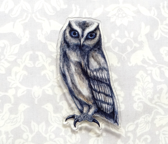 Owl brooch 1枚目の画像