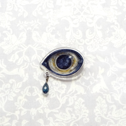 Owl eye brooch 2枚目の画像