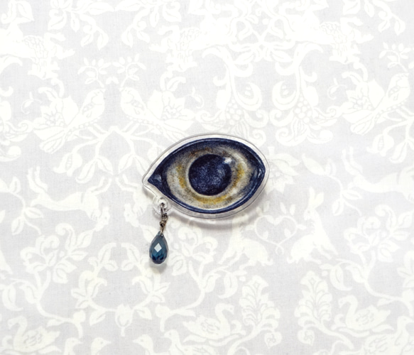 Owl eye brooch 2枚目の画像