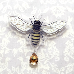 Honeybee brooch 1枚目の画像