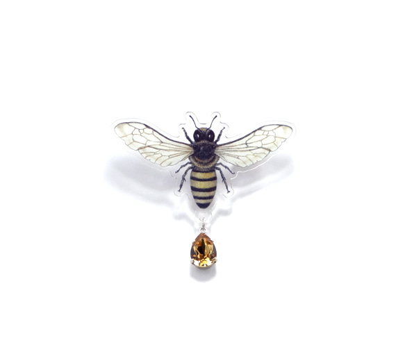 Honeybee brooch 3枚目の画像