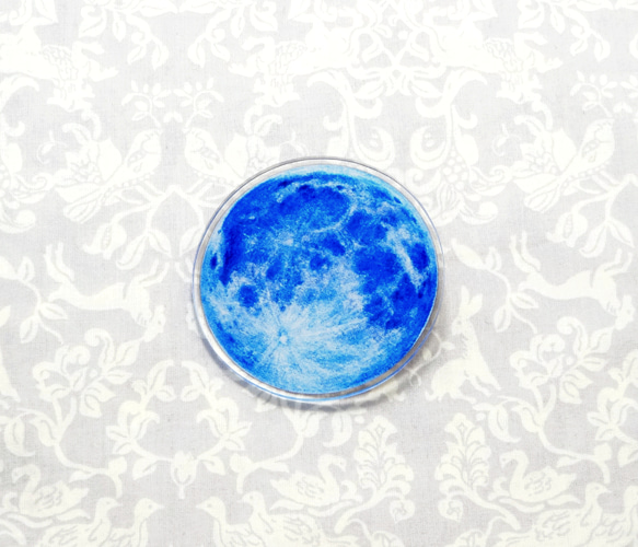 Blue moon brooch 2枚目の画像