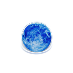 Blue moon brooch 3枚目の画像