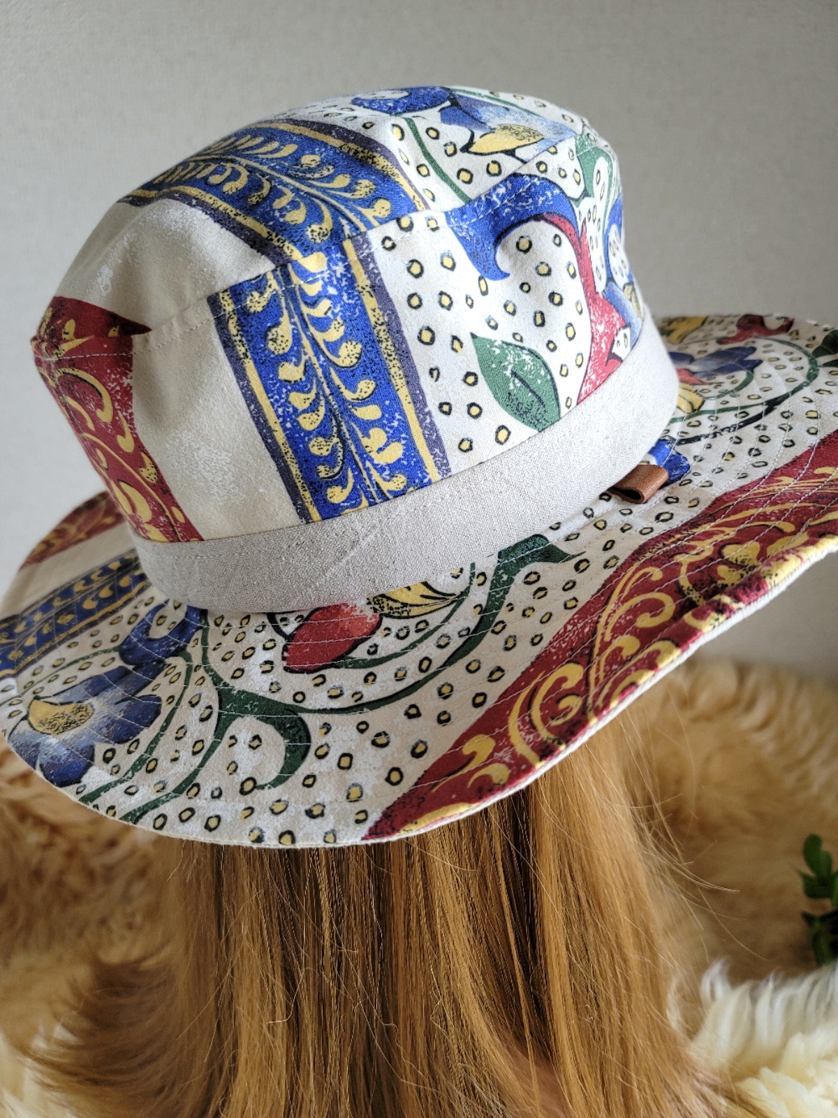 自分らしくアレンジ hat ★ゆったり サイズ調節付きワイヤー入り