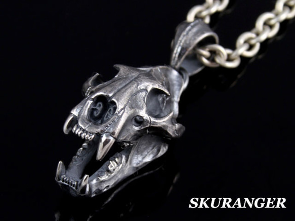 Lion skull pendant top 1枚目の画像