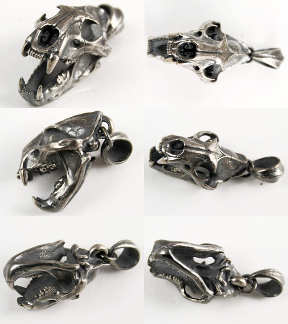 Lion skull pendant top 2枚目の画像