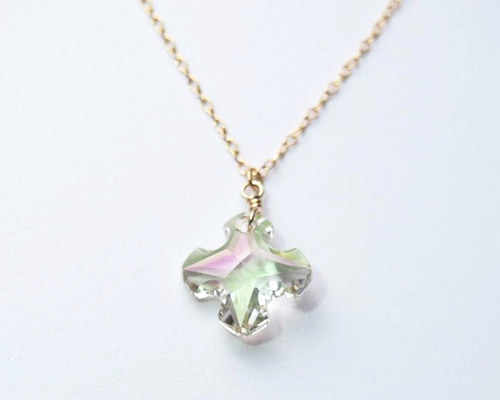 ✨新作✨【14kgf】SWAROVSKIスワロフスキーネックレス《ルミナス