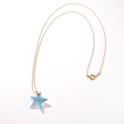 【14kgf】SWAROVSKIスワロフスキーネックレス《Star》 4枚目の画像