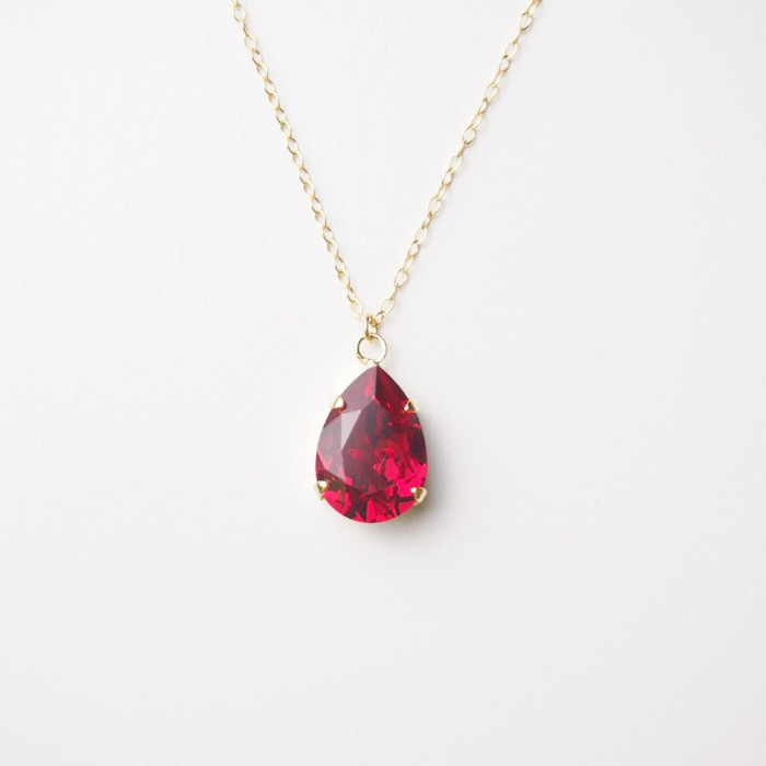 【K14GF】SWAROVSKIスワロフスキーネックレス≪ティア