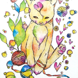 「NEKO…feeling」 postcard 2枚セット 2枚目の画像