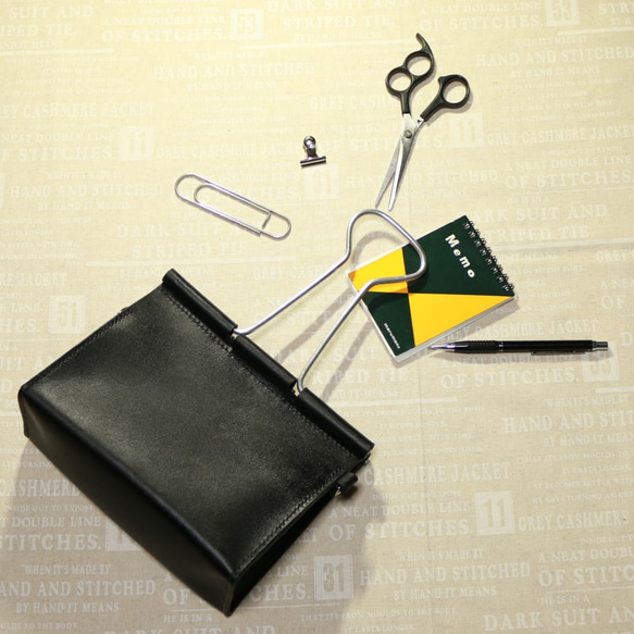 ダブルクリップバッグ 専用ストラップ 【受注生産】 ハンドバッグ Pas