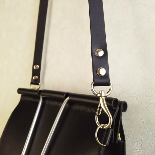 ダブルクリップバッグ 専用ストラップ ショルダーバッグ Pas à Pas