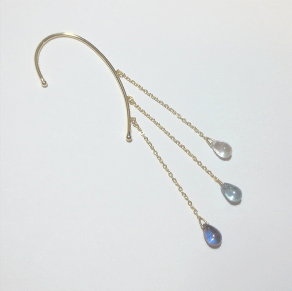 【再販】ピクニックのイヤーフック 5枚目の画像