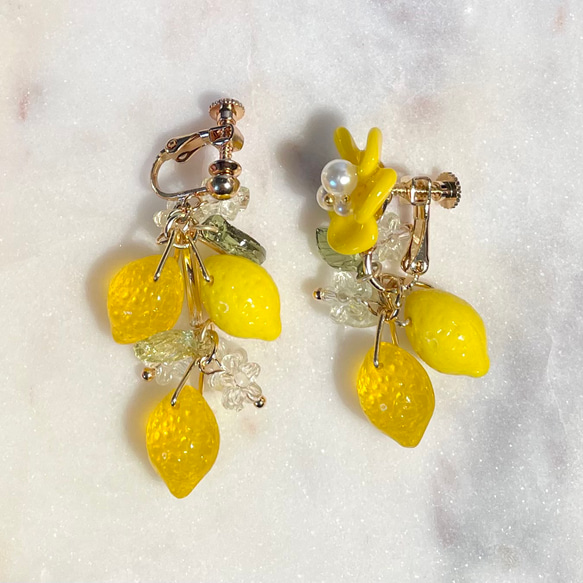 【限定】Lemon earringasymmetry 2枚目の画像