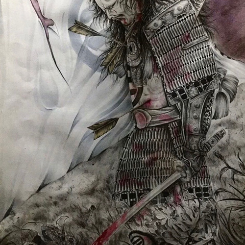 戦国武将イラスト承ります イラスト JiNTAi/アート工房 通販｜Creema 