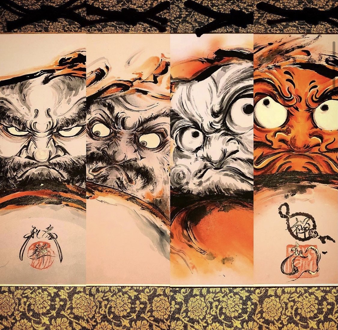 【水墨画】オリジナル御朱印承ります