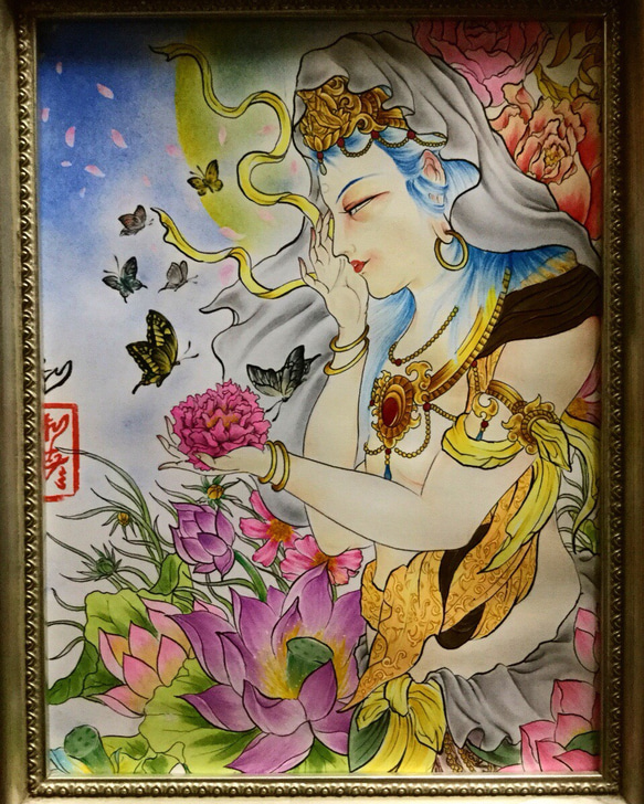 即納！最大半額！ 仏画イラストお描きします イラスト JiNTAi/アート工房 通販 イラスト