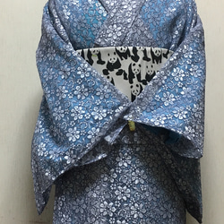 ウィリアムモリス 半幅帯 ハンドメイド 長尺 浴衣 着物 アネモネ