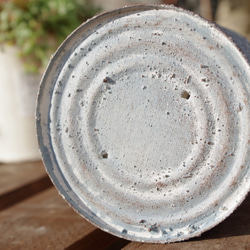 リメイク缶Ｌフタ付き ブルーグレー 6枚目の画像