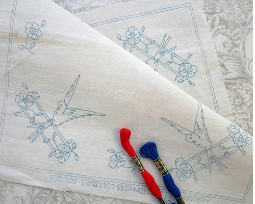 グランドセール 漫画 フランスアンティーク 編み図・パターン バードS 刺繍図案 その他