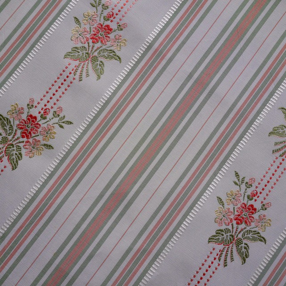 フランス刺繍生地 グリーン 生地 Collection-prive 通販｜Creema 