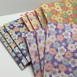 ヒラヒラヒラリ♫ 桜折り紙のギフト袋・１０枚・part②～紙袋・ラッピング袋～ 4枚目の画像