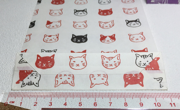 ねこ猫にゃんにゃん紙袋♫〜１５枚組〜 4枚目の画像