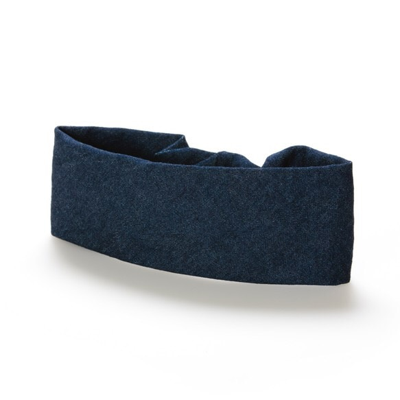 3WAY DENIM HAIRBAND/INDIGO BLUE　デニムヘアバンド 4枚目の画像