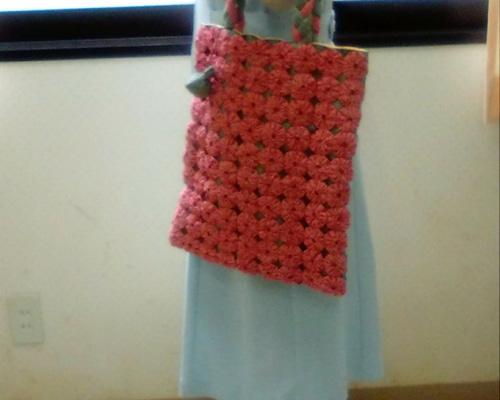 taka taka　ヨーヨーキルト ヨーヨーキルトカーテン☆35cm×50cmチェック水色