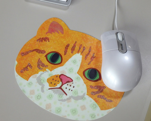 有田焼　マウスパッド　まめ型 0_7e80d48c2cee6aa6f07512866e9c