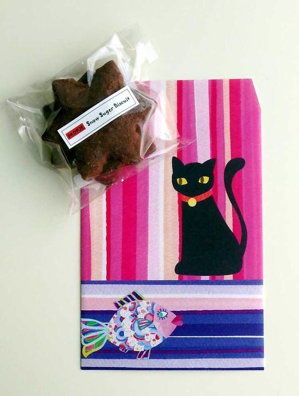紙袋L“黑貓” 第3張的照片