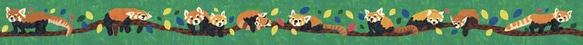 美紋紙膠帶&lt;紅熊貓&gt; 第4張的照片