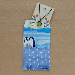 COMO ポチ袋《ペンギンの集会》 4枚目の画像