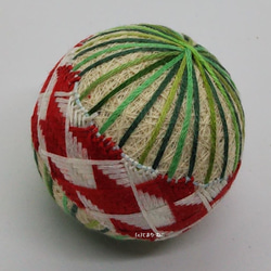 Mini Temari“Yabaobi”起源，紅白Temari Temari Temari 第1張的照片